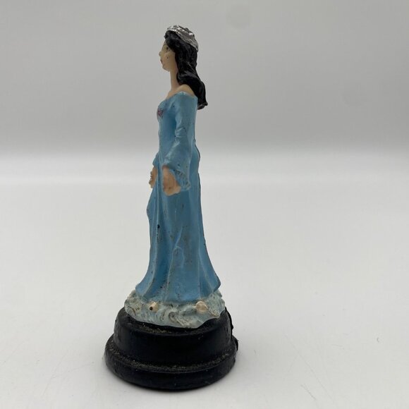 Stella Maris Our Lady St Mary Star of The Sea Stature Figure 3.5" Well Loved - Picture 2 of 8